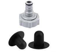 Tappo di ricambio nero valvola di scarico per scarico piscina adattatore con 32 mm P6H1419
