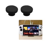 Tappo di ricambio per joystick per console di gioco Legion Go S, ergonomico, antiscivolo, anti-allentamento, parti di riparazione rinforzate e stabili (nero)