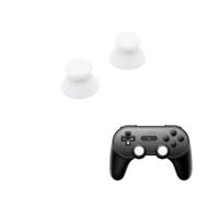 Tappo di ricambio per joystick per controller di gioco 8BitDo SN30pro+/SF30pro, anti-allentamento, presa migliorata e accessorio di gioco di precisione (bianco)