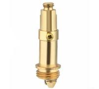 Tappo di ricambio per lavabo in ottone Click Clack con meccanismo a molla interna per raccordi standard per lavello, filettatura superiore M8 e filettatura inferiore, testato per