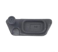 Tappo di ricarica in gomma nera per computer da bici Garmin Edge 530 e 830 con protezione antipolvere per porta USB, design leggero per dispositivi GPS da ciclismo, chiusura inferiore sicura