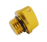Tappo di riempimento 'olio Plug M20X2 5 Compatibile con YZ 65 80 125 x 250 X YZ250F YZ450F YZ250FX YZ450FX WR250F WR450F WR250R X YZF WR 250R 450 Motorcycle Engine(Golden)
