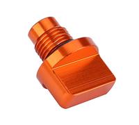 Tappo di riempimento, Tappo di riempimento olio in acciaio lavorato a CNC per 125/200/390 RC 125/200/390 Tutti gli ANNI Accessori moto Arancione