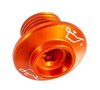 Tappo di Rifornimento dell'olio Motore del Motociclo M16x1,5 Tappo Olio in Alluminio per Duke 125/200/390 2011-2019 per RC125/390 2014-2019 (Arancia)