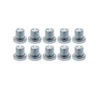 Tappo di scarico dell'olio in acciaio inossidabile | M10x1.0 5mm esagonale: Auto Moto 1/2/5/10 pezzi Rondella in rame con punta magnetica in acciaio inossidabile(10 PCS)