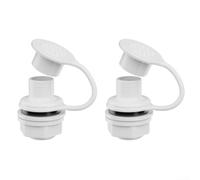Tappo di scarico di ricambio per IGLOO per refrigeratori da 25 Qt a 70 Qt con triplo tappo a scatto e set di accessori di fissaggio