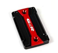 Tappo di Scarico for Moto Tappo di riempimento dell'olio Motore Coperchio del Serbatoio del Liquido dei Freni Anteriori Compatibile con GSR 750 400 600 GSR750 GSR400 GSR600(1 Reservoir cap-Red)