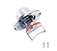 Tappo di scarico in acciaio inossidabile Transoms Garboard Tappo di scarico dello scafo per kayak Canoa Tappo marino Adatto per foro da 2,5 cm Accessori per pozzi di pesce Ice Chests Yacht