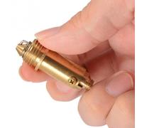 Tappo di scarico in rame con filettatura metrica standard M8 1,25 e 1,5 per una perfetta integrazione nei corpi di scarico del lavandino (27,5 mm)