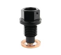 Tappo di scarico magnetico M12X1 5 Bullone della coppa 'olio Compatibile con 50SX Junior 520 525SX RACING 450 530 Exc Champions 525 MXC Desert Racing Motorcycle Engine(Black)