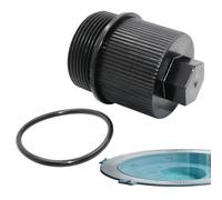 Tappo di scarico O Anello, filtro del pool Tappo di scarico - Tappo di tubo del filtro del pool con guarnizione,per serbatoi spa per copertura per ugello di skimmer per manutenzione del a vuoto