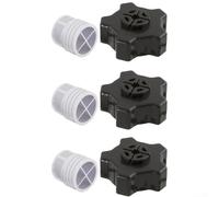 Tappo di scarico per filtro a sabbia Hayward Pro Series con guarnizione schermo compatibile con S140T S180T S270T2 (3 set)