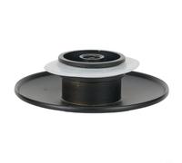 Tappo di scarico per lavabo, con pulsante a pressione, nero opaco, 66 mm, tappo di scarico per lavello da bagno, cucina, bagno, filettatura M8, guarnizione