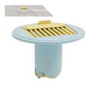 Tappo di scarico per pavimento doccia | Guarnizione di sifone auto chiudibile per griglia di fogna - tappo anti odore per cuore di fogna - per cucina bagno casa WC hotel