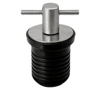 Tappo di scarico | Tappo per barca con manico in acciaio inossidabile | Strumento antiannegamento in accessorio nautico per mare, lago, fiume, serbatoio