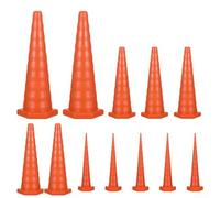 Tappo di servizio dell'olio idraulico, coperture per tubi in gomma industriali, per controllo delle perdite di tubi flessibili, per sistemi idraulici e macchinari (12 pezzi)