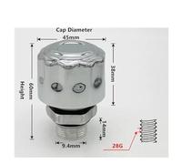 Tappo di sfiato del riduttore, sfiato tipo C, filtro 'aria, coperchio del serbatoio 'olio idraulico, valvola di scarico del cambio G1/8 G1/4 G3/8 G1/2 G3/4 G1 NPT1(G1-8)