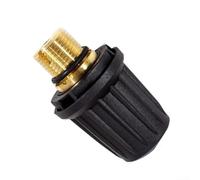 Tappo di sicurezza ad anello nero per Karcher 4.590-105.0 e 6.363-279.0 compatibile con pulitori a vapore SC1.010 a SC3.000 (confezione da 2)