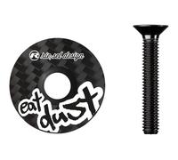 Tappo di sterzo per bici Riesel Design CAP eat dust Noir