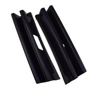 Tappo di Traino in plastica ABS per Mercedes W140, Coppia Nera | Per una vestibilità perfetta per modelli W140, 1995-1998, set coppia anteriore, finitura nera, sostituzione OEM diretta