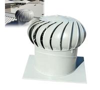 Tappo di ventilazione for turbina in acciaio inossidabile 304, ventilatore for turbina da tetto, turbocompressore antipioggia non motorizzato for un flusso d'aria e una ventilazione(500mm/20in)