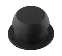 Tappo di ventilazione per tetto camper, testa a fungo, copertura per ventilazione dell'aria, in plastica ABS, impermeabile, per camper, roulotte, rimorchi, camper, bianco e nero, parti di ricambio da