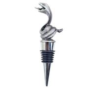 Tappo Di Vino Serpente - Tappo Di Whisky, Tappo Di Bottiglia In Argento Antico | Economizzatore Di Vino A Forma Di Serpente In Metallo, Versatore Di Sigillatura Della Bottiglia, Conservatore Di
