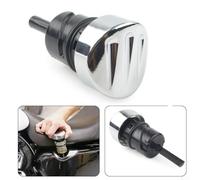 Tappo Dipstick Olio per moto per Custom per roadster Low Tappo | Design elegante, alluminio billet, plastica , per facile installazione, compatibile modelli 2004-2016