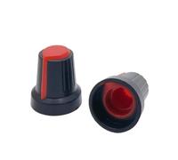 Tappo encoder rotativo for controllo volume da 6 mm, potenziometro Wh148 AG2, copertura 15x17 mm, prugna, 50 pezzi(8)