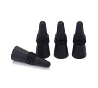 Tappo ermetico in silicone per bottiglie di vino, a prova di perdite, riutilizzabile, per cucina, casa, bar, sala da pranzo, viaggi, barbecue, picnic, feste, hotel, 6,1 x 2,3 x 2,3 cm