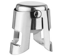 Tappo ermetico per bottiglie Secret de Gourmet Scavo Argentato Acciaio inossi