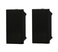 Tappo, falso polo, confezione 2pz, Moduli neri, nero, Compatibile Con BTicino Axolute, frutti, interruttori, pulsanti, deviatori, dimmer, sensori, PIR, buzzer, Per Placche originali e compatibili