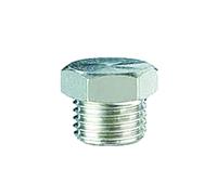 Tappo filettato maschio 1/4m art.33/t ANI - Confezione da 10 pz