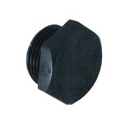 Tappo Filettato Maschio in Polipropilene - M 1/2" - PP - 50 pz