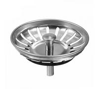 Tappo filtro a cestello per lavello da cucina, compatibile con scarico per lavabo, pezzo di ricambio