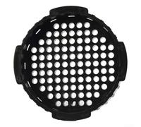 Tappo filtro di ricambio per caffettiera, in plastica nera, compatibile con stantuffo, per macchina da caffè Aeropress e accessori per macchine da caffè espresso, facile da installare, 7,4 x 1,5 cm