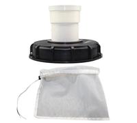 Tappo filtro tote, adattatore per tubo del serbatoio 'acqua, kit filtro per serbatoio, a gomito a 45° 90° per contenitore di stoccaggio 'acqua, accessori per connettori per interni ed