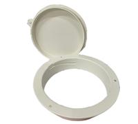 Tappo flangia ø130 mm. installazione vetro condizionatore pinguino de longhi