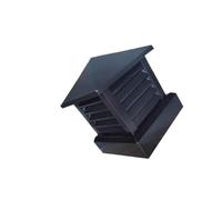 Tappo for camino in lega di alluminio - Tappo for camino nero resistente da 10 "12" 14 "(10")
