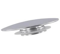 Tappo for lavello con scarico for lavabo cromato argento da 66 mm con sistema click clack a pulsante, filettatura M8, anello di tenuta da 40 mm for apparecchi idraulici da bagno e cucina