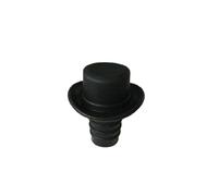 Tappo for vino in silicone Tappi for bottiglie di sughero Piccolo cappello Tappo for bottiglie di birra fresca Chiusure Bar Casa Utensili da cucina(Black)