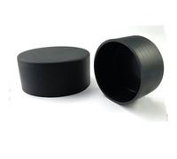 Tappo foro in gomma siliconica, Cappucci in gomma neri/bianchi Guarnizione di protezione Guaina Tappi terminali rotondi Copri piedi Tappi femmina in gomma Tappi inserti tubo(A 85mm 1PCS)
