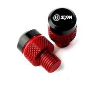 Tappo Foro Specchio Per SYM CRUISYM GTS 300 GTS 300i JOYMAX Z 125 250 300 Specchietto Retrovisore Foro Tappo Bulloni Copertura(Red)