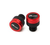 Tappo Foro Specchio Posteriore Bulloni Per Fori Specchietti Per SUZUKI GSF 250 600 600S 650 650S 650N 1200 1250 Bandit 650S(Red2)