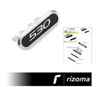 Tappo Foro Specchio Rizoma T max 530 Yamaha 2013 Singolo In Alluminio Copriforo