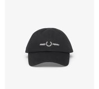 Tappo FRED PERRY FLP Twill Cap Black/ Snow White Universal