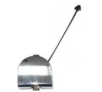 Tappo gancio traino posteriore per fiat 500 2007 al 2014 cromato 735455393