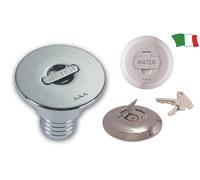 TAPPO IMBARCO ACQUA - Tappo imbarco acqua in ottone cromato con levetta a scompa