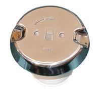 TAPPO IMBARCO CARBURANTE Ø 38 MM COPERCHIO INOX ACCESSORI BARCA