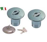 TAPPO IMBARCO CARBURANTE IN OTTONE - Variante FUEL - Cod. GFN 294171